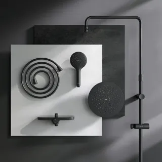 Душевая стойка  Am.Pm Like  F0780222 черный